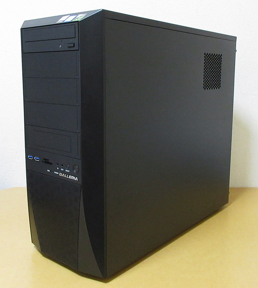 GALLERIA XV（ゲーミングPC）Core i7・メモリ16GB-