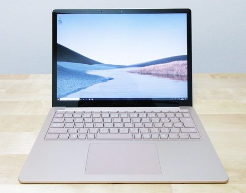 Microsoft Surface Laptop 3(13.5インチ)をレビュー 洗練されたボディに高性能CPU・Core i7-1065G7を搭載したプレミアムなモバイルノート