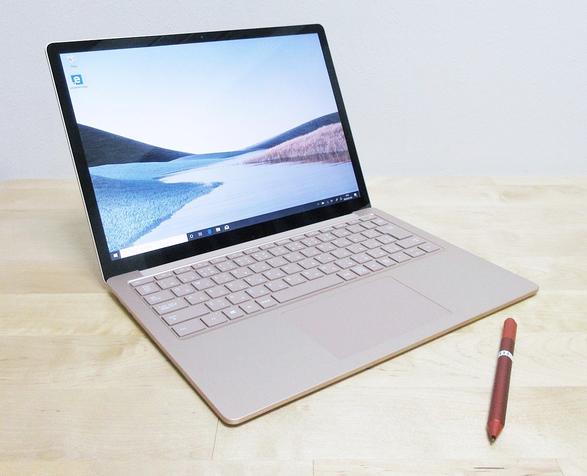 Microsoft Surface Laptop 3(13.5インチ)をレビュー 洗練されたボディ 