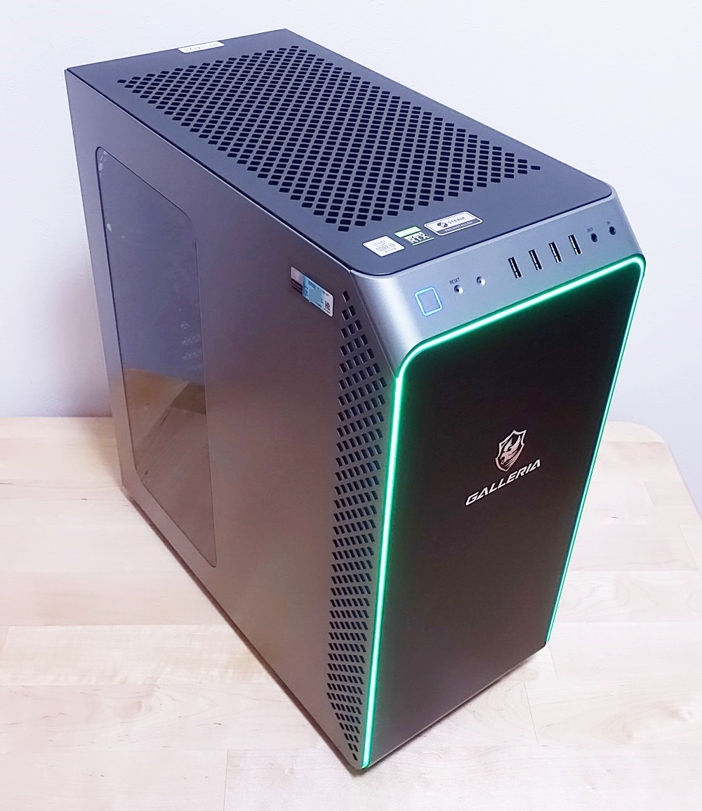 ガレリア 5800X3D RTX 3090 簡易水冷 ゲーミングPC 自作 