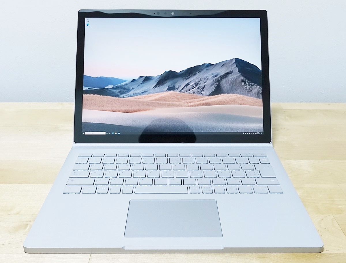 Microsoft Surface Book 3(13.5インチ)をレビュー コンパクトでパワフル！GTX 1650(Max-Q)を搭載した