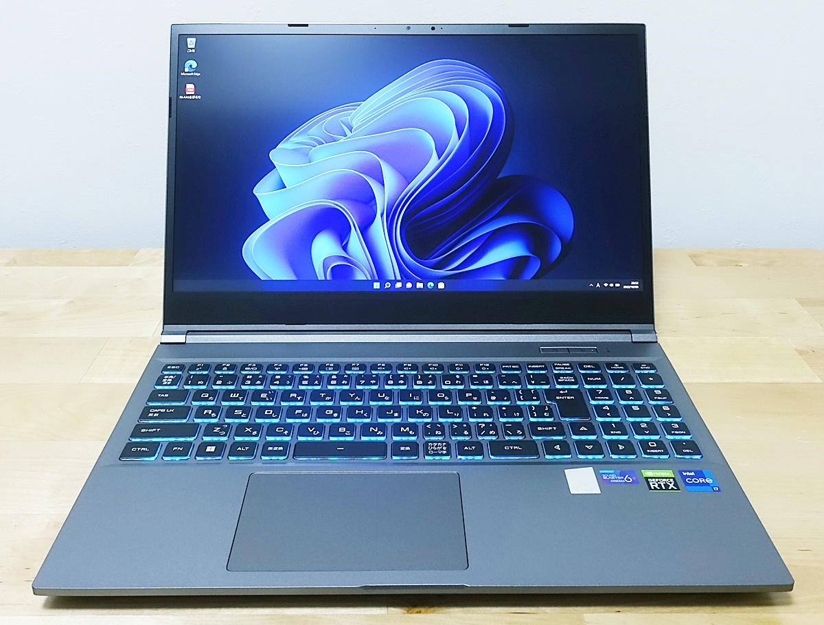 raytrek/レイトレック R5-AA5をレビュー Core i7-12700H＆RTX 3050搭載